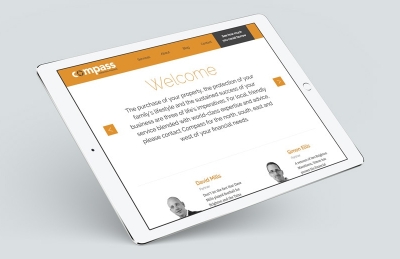 Compass Personal Finance (Southampton), Website Design