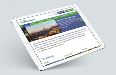 GEP Environmental (Winchester), Website Design