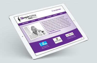 Penguin Cruise Parking (Southampton), Website Design
